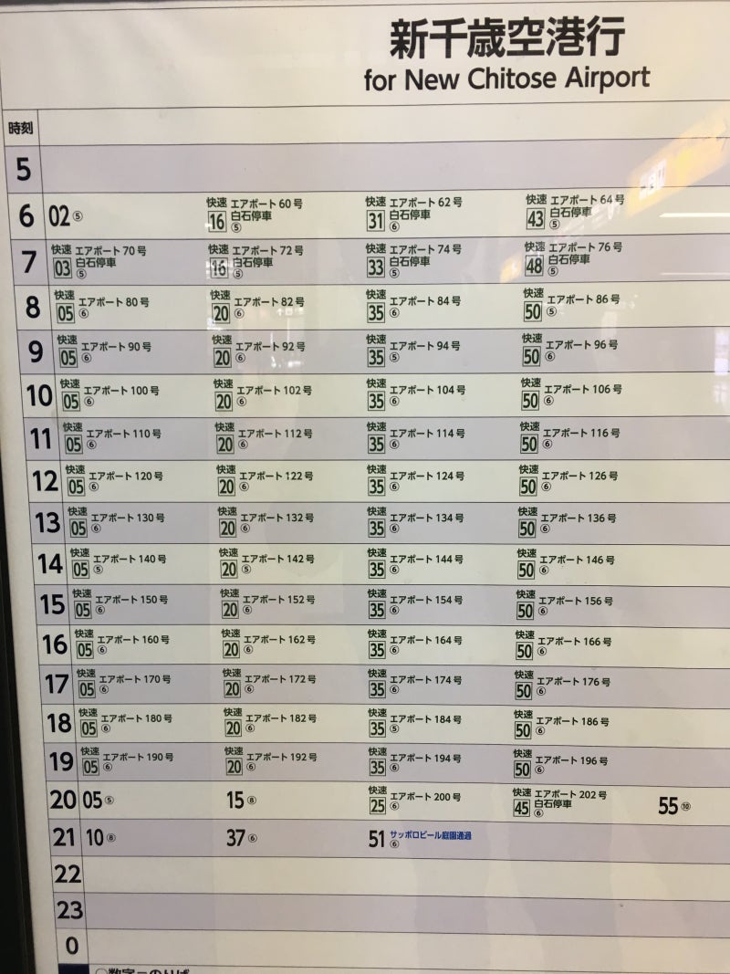신치토세 공항에서 보내는 시간